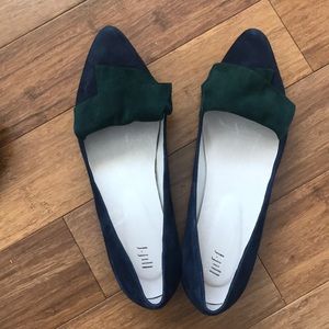 JJill Suede Pointy Flats Low Heel